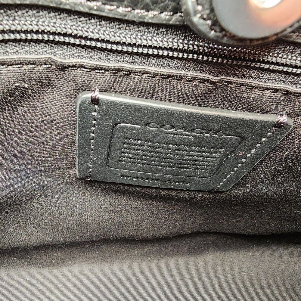 NWT Coach CJ622 Dempsey Carryall With Houndstooth Print And Patch Cream/Black - Picture 6 of 7